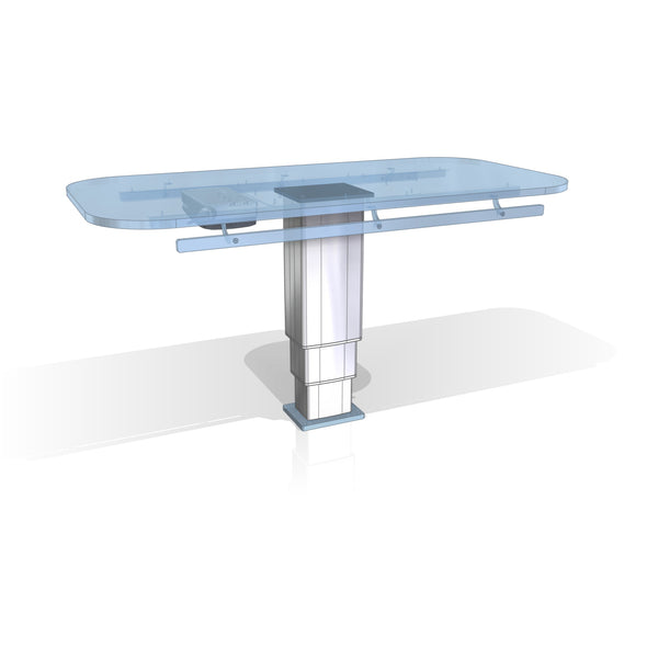 Treatment table 120×60cm with lifting column