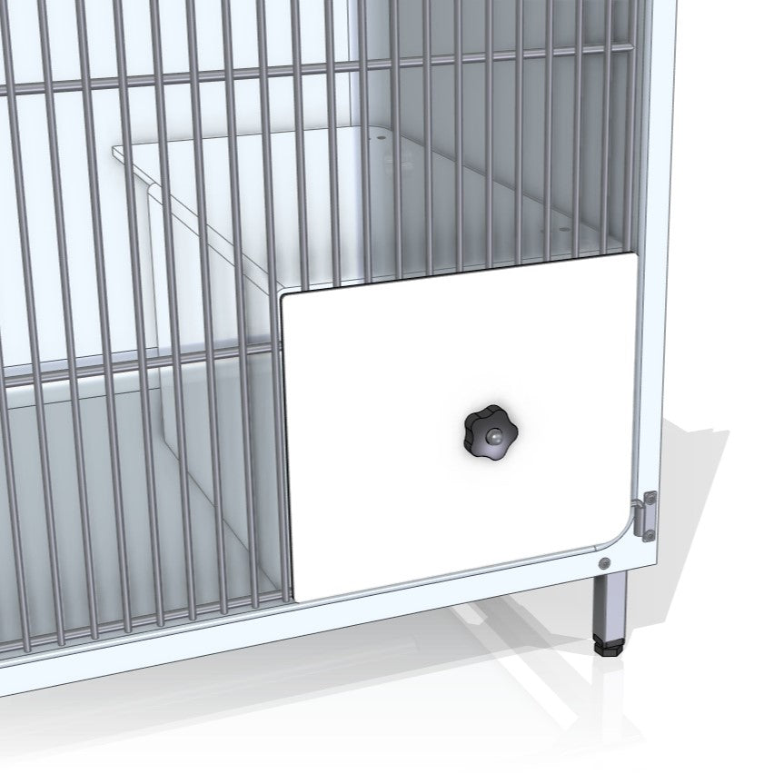 Sichtschutz für seitliche Versteckbox