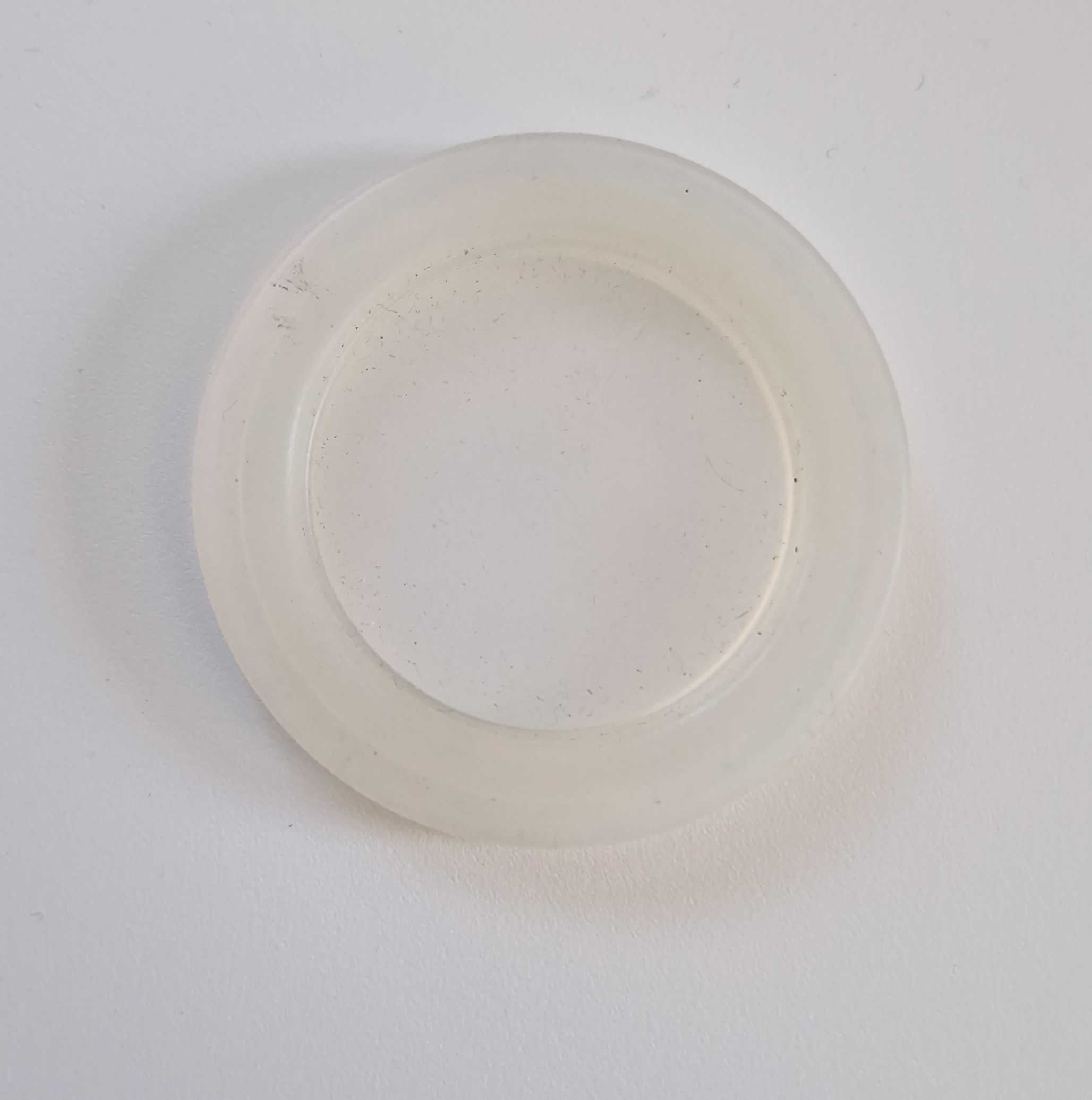 Rubber seal for cable outlet in door