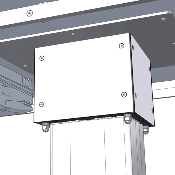 Pedestal for treatment table