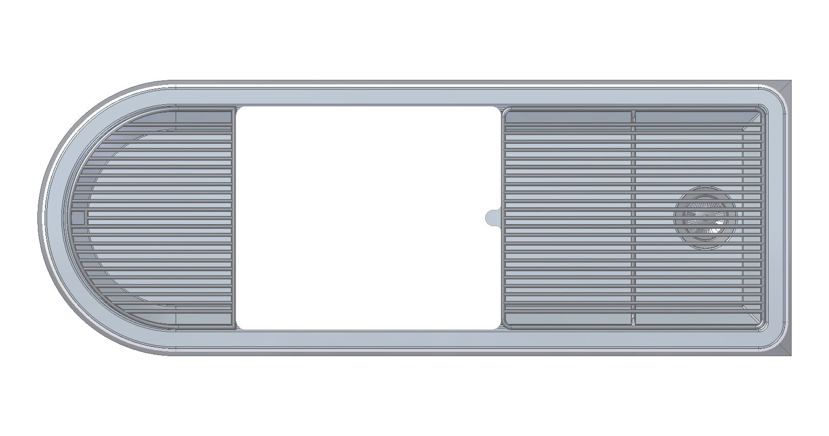 Zahntisch 14-5 Gitter-PE-Gitter